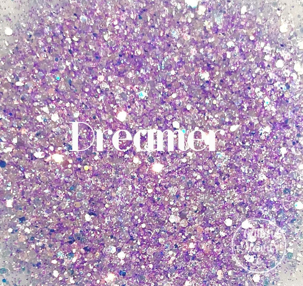 Premium Polyester Glitter - High Sparkle Purple Mix