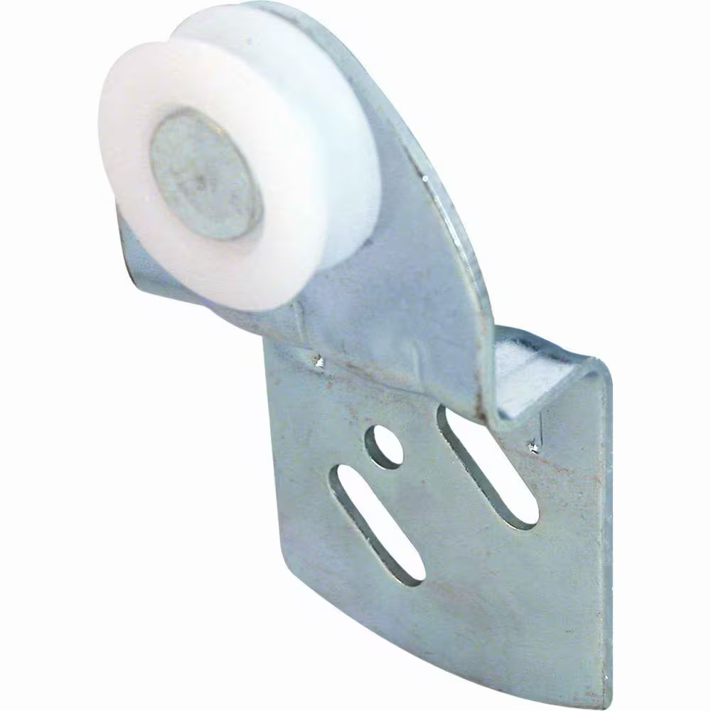 9/16 In. Offset Sliding Wardrobe Back Door Roller Assembly (2-Pack)