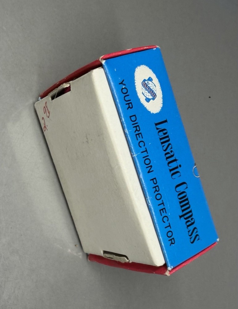 Vintage Lensatic Compass ~ Japan ~ In Box