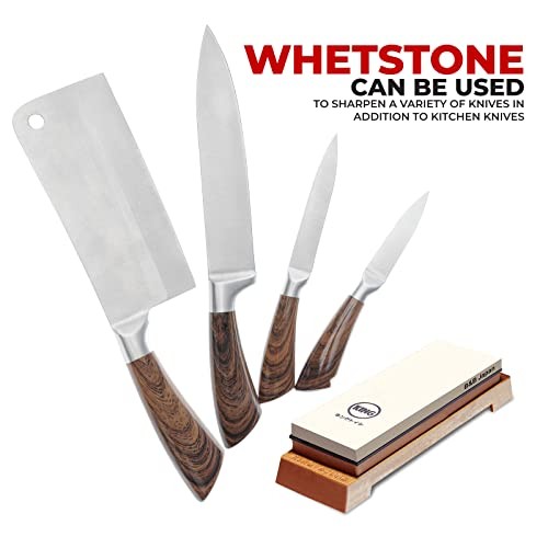 Whetstone Starter Set Include 1000/6000 Grit Combination Whetstone made in
