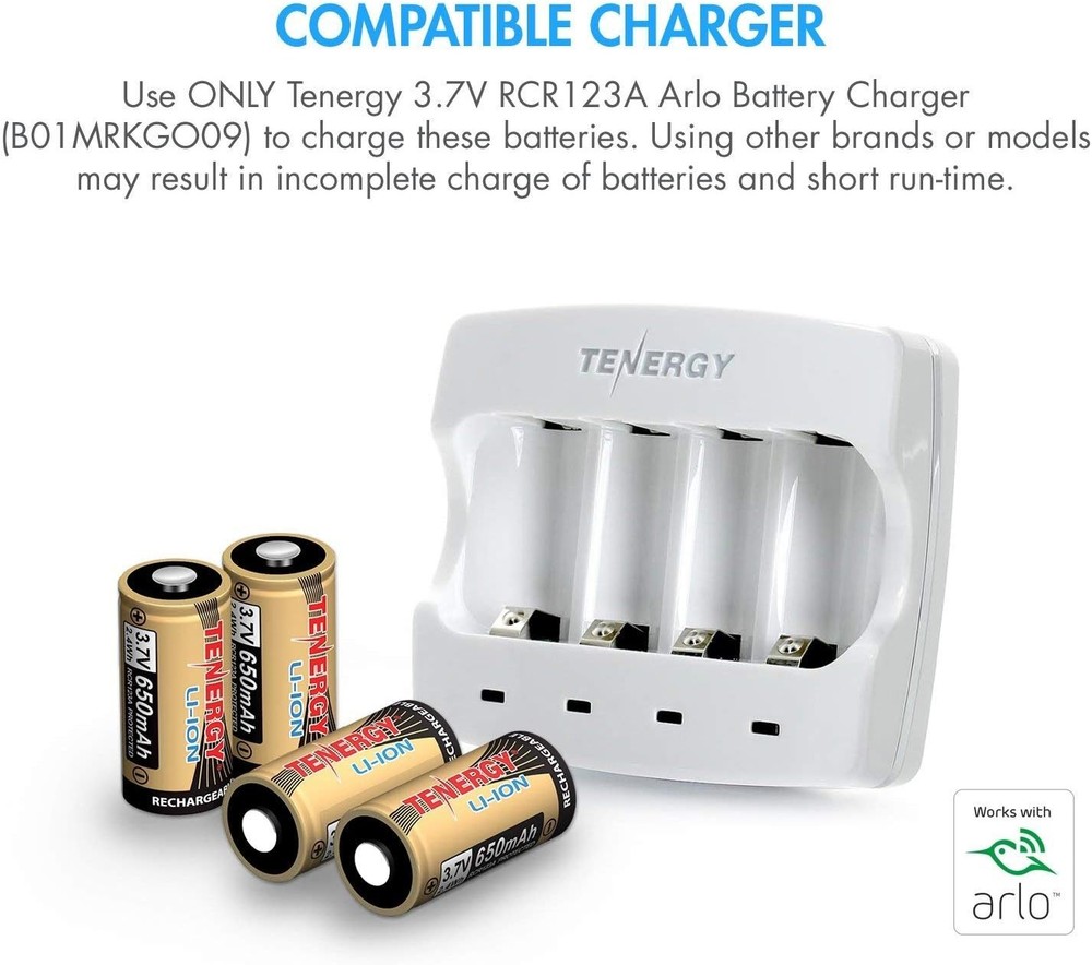 Arlo Battery Charger with Status Indicators