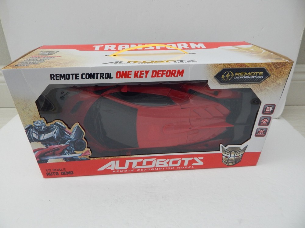 Autobots Remote RC Deformaion Model Red New