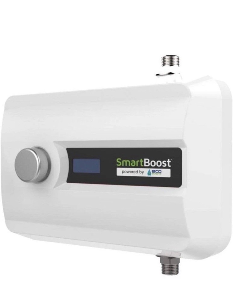 Water Heater Tank Booster 2x Hot Water w/ Tankless Electric ECOSMART SMARTBOOST