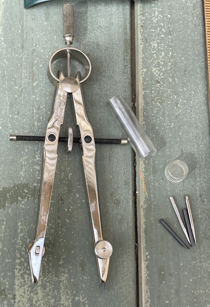 VINTAGE DICK BLICK DRAFTING CALIPER / COMPASS - MADE IN GERMANY