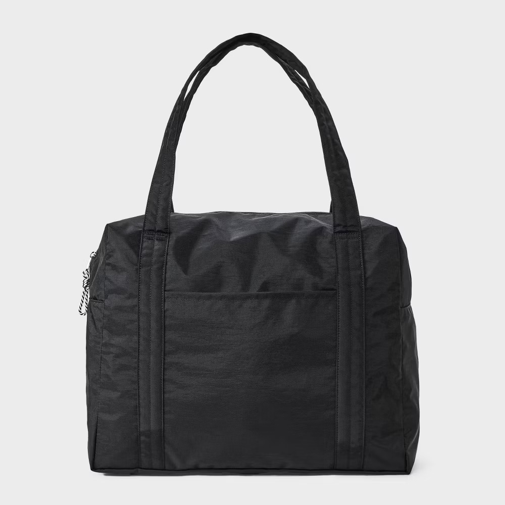 Essential Packable Weekender Duffel Bag - Universal Thread Black