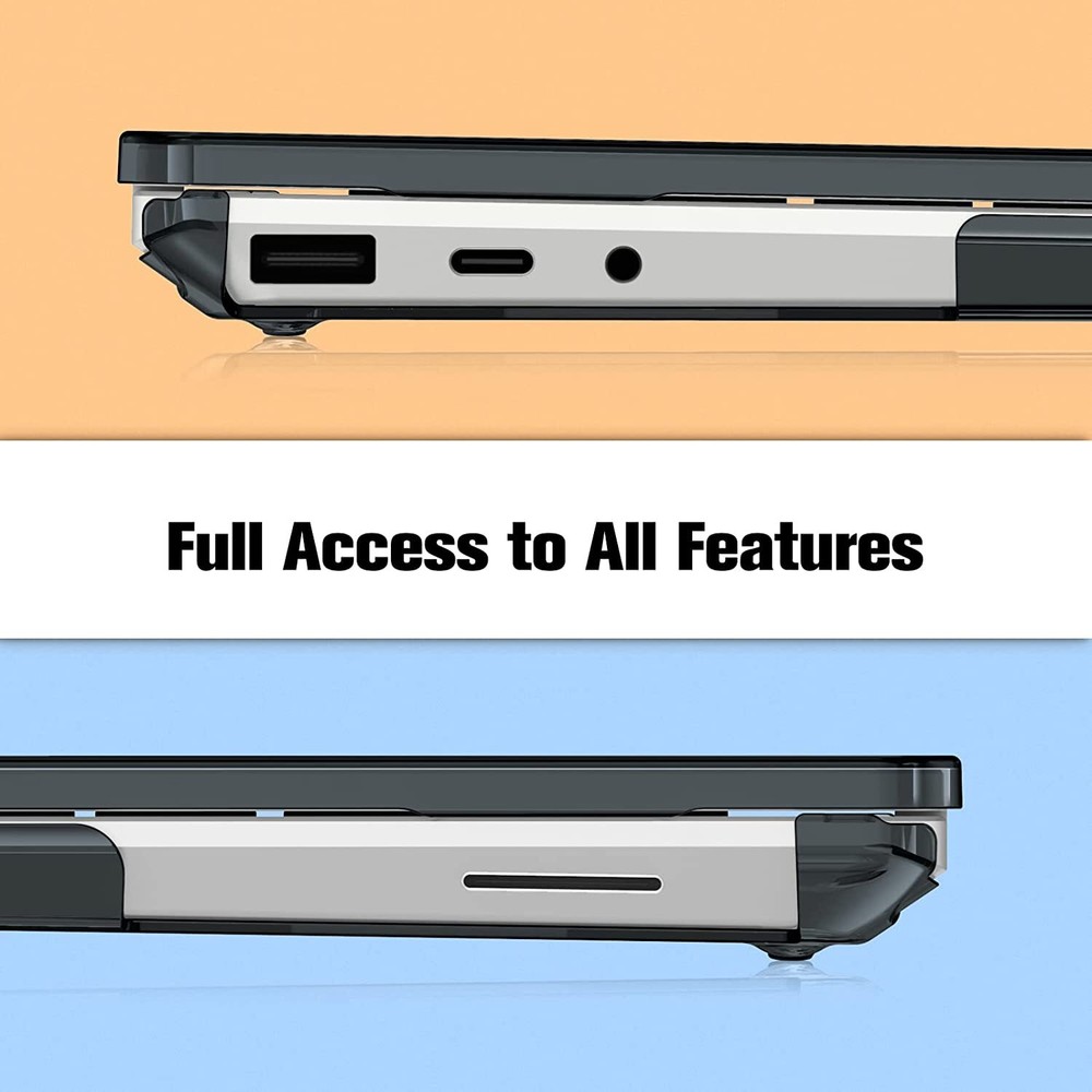 Protective Case for 12.4" Microsoft Surface Laptop Go 2 (2022) Hard Shell Cover