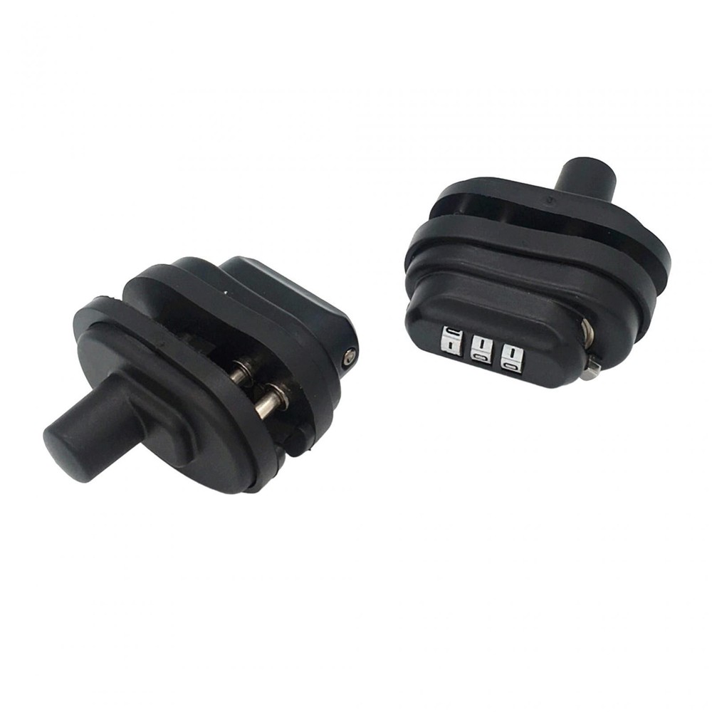 Combination Lock Padlock 3 Digit Accessories Universal Resettable Portable