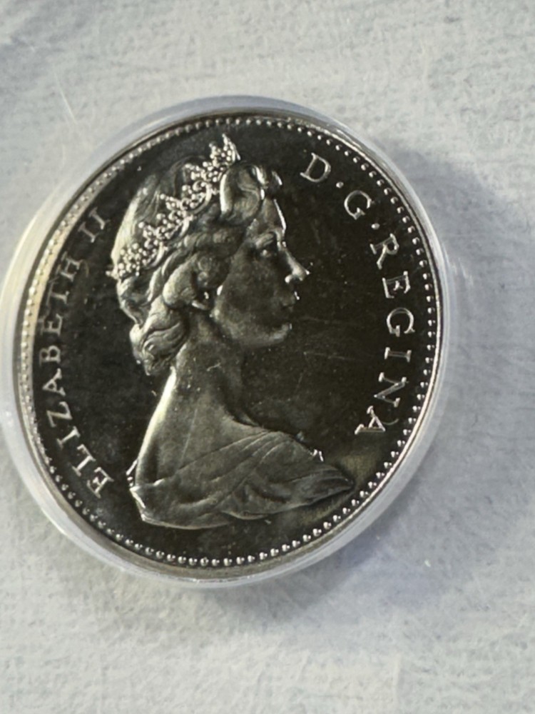 1970 Canada 5 Cents Proof Like Graded MS 67 by ANACS