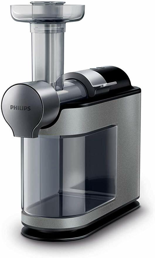 Philips Kitchen HR1897/34 Micro Masticating Juicer Avance Silver Refurbished