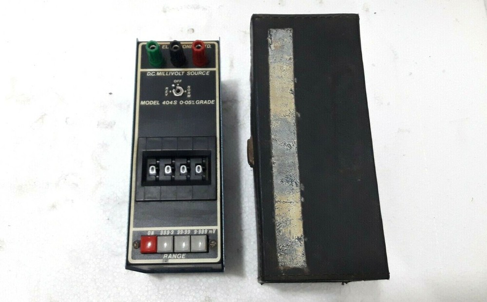 Time Electronics 404S DC Millivolt Source Multi Function Calibrator With Case