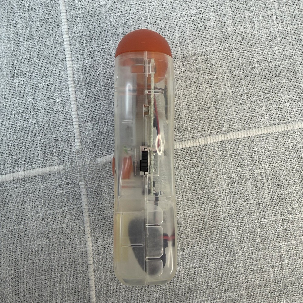 The Ghost Meter EMF Sensor Transparent Orange Ghost Hunter Detector