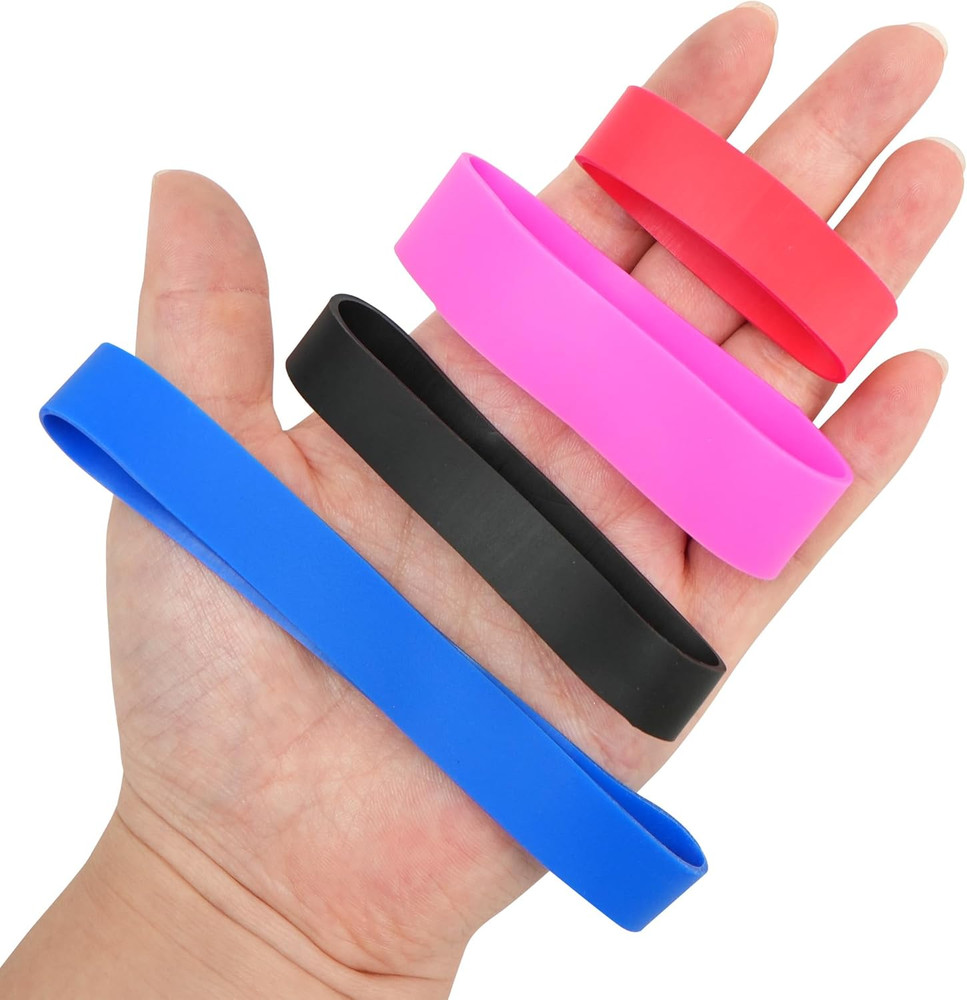 Rubber Bands Assorted Size, 4 Sizes Size84, Size82, Size 94, Size 105, Heavy Dut