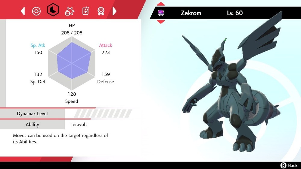 ✨Shiny✨ Zekrom For Sword & Shield