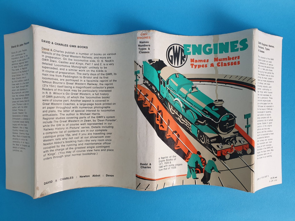 GWR Engines - Names, Numbers, Types & Classes, 1971 Composite Edition hardback