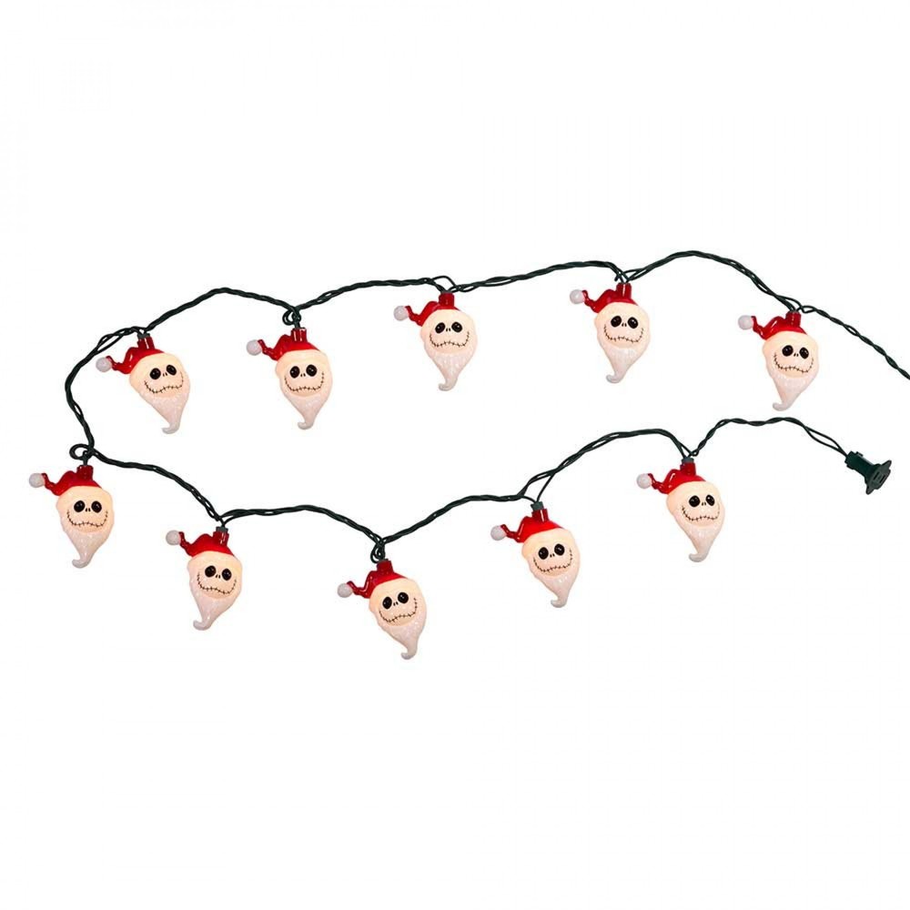 Nightmare Before Christmas Jack Skellington String Light Set 11.5' Multi-Color
