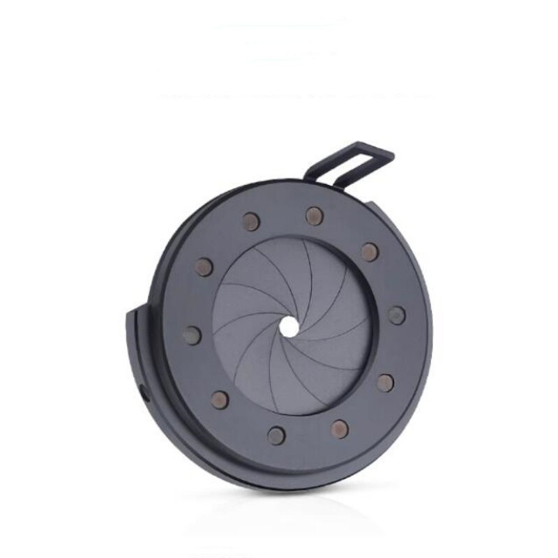 1-14mm Camera Lens Adapter Adjustable IRIS DIAPHRAGM Aperture 10 Blades