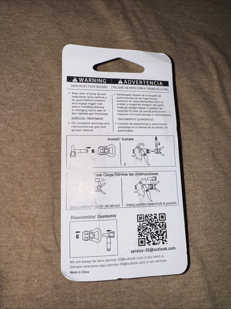 Paint Sprayer U Switch Tip Reversible Spray X System 517