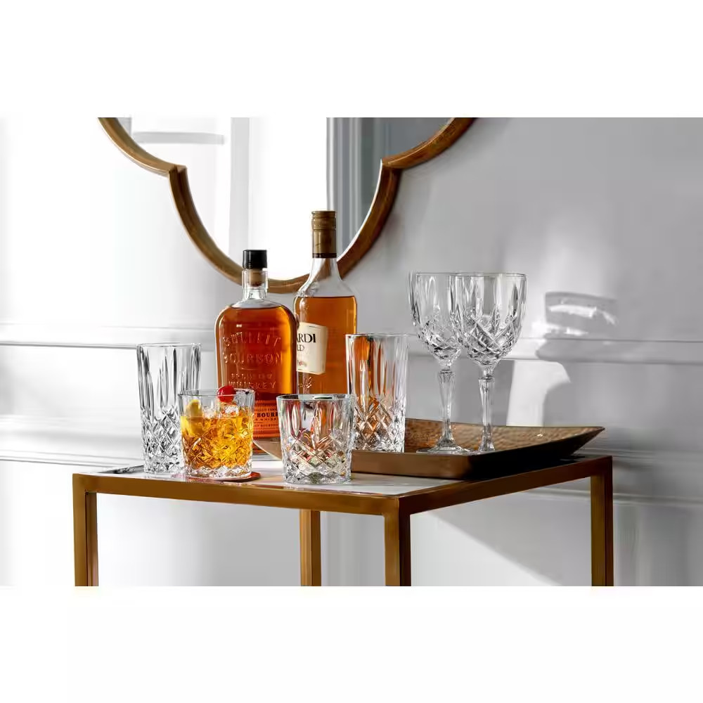 Markham 9 In. Clear Crystal Vase