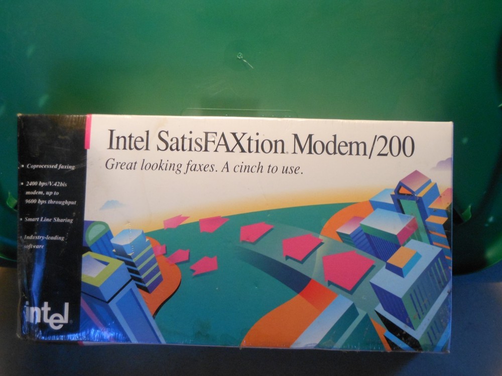 "NEW" Intel SatisFAXtion Modem/200 internal micro channel modem