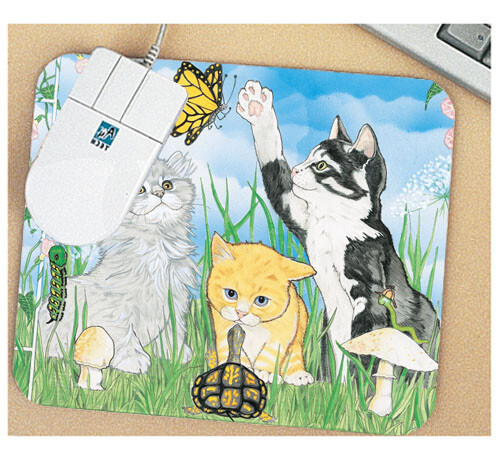 Cat Mouse Pad