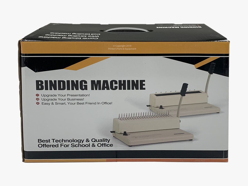 Coilbind S15 with Electric Coil Inserter Manual Coil Punch & Binding Machine