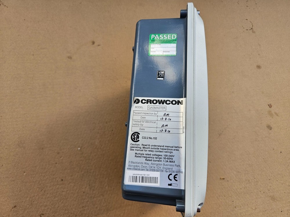 CROWCON Gasmaster Gas Fire Alert Detector Monitor Sensor Control System Panel