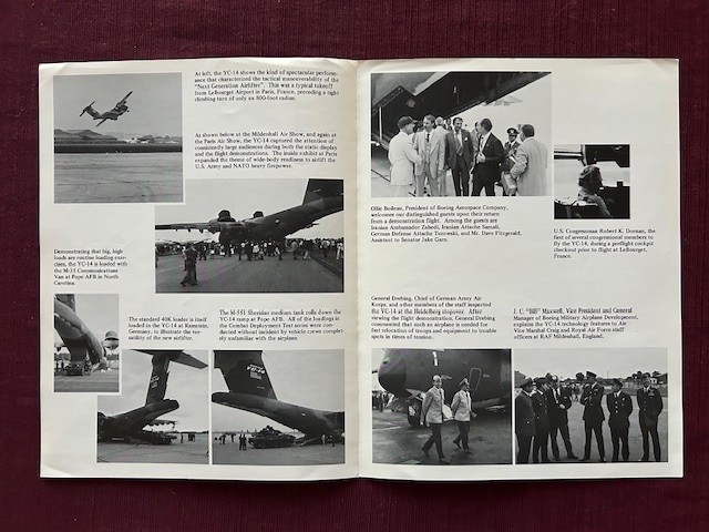 Boeing YC14 Progress Reports 1975, 1977