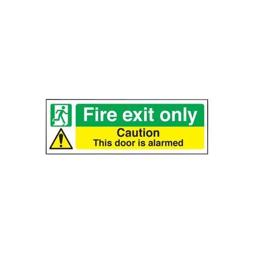 RT05786 Fire Sign Exit Door Equipped with Plastic Rigid Alarm 12061L