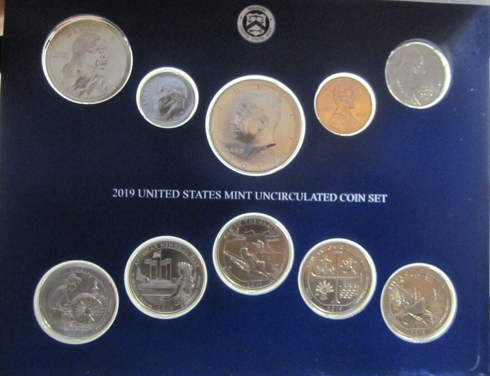 2019 US Mint Uncirculated P and D Mint Sets Original Government Packaging