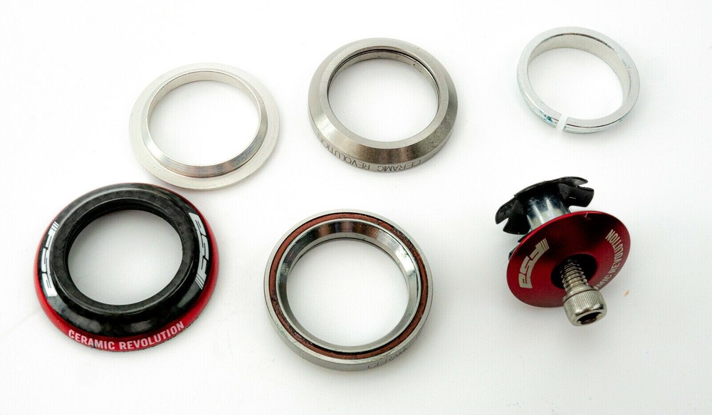 FSA Orbit CF Ceramic Revolution Headset Integrated 1-1/8" 10mm Carbon Threadless