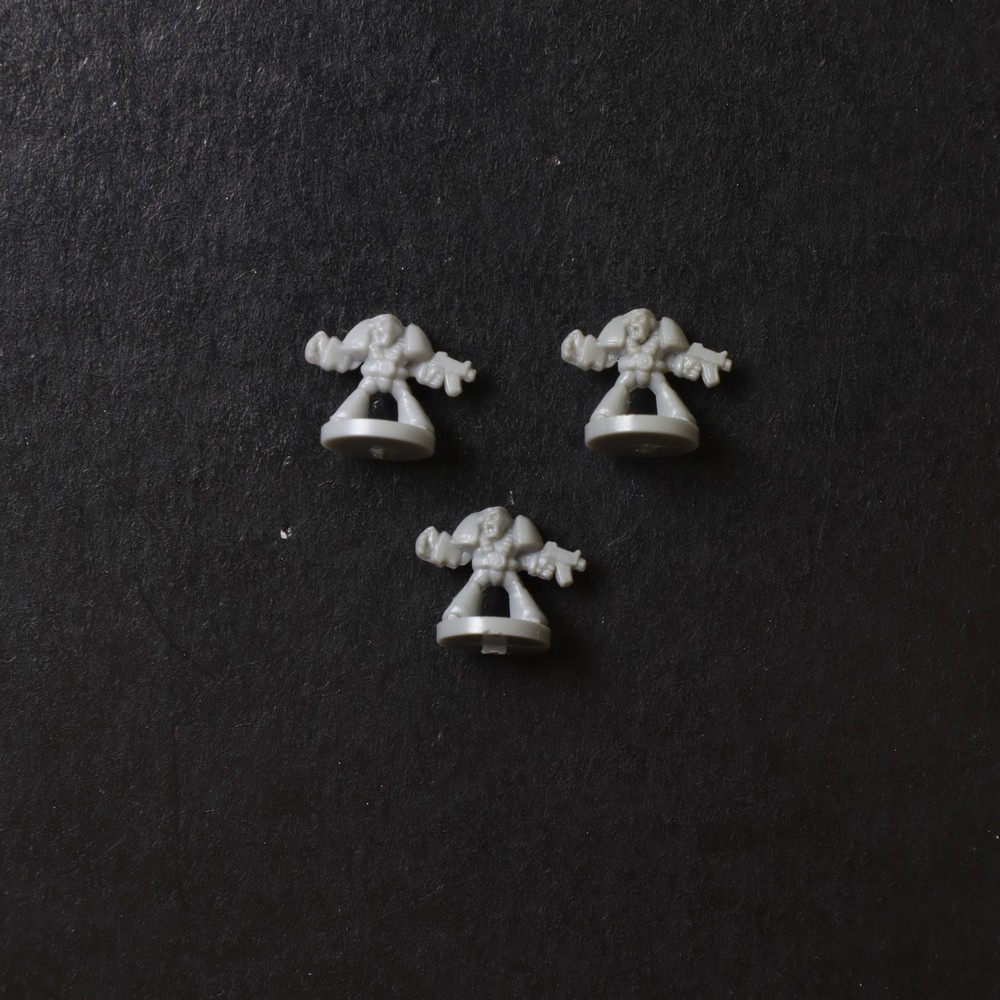 Epic, Space Marines, Marine Sergeants, Plastic , Games Workshop