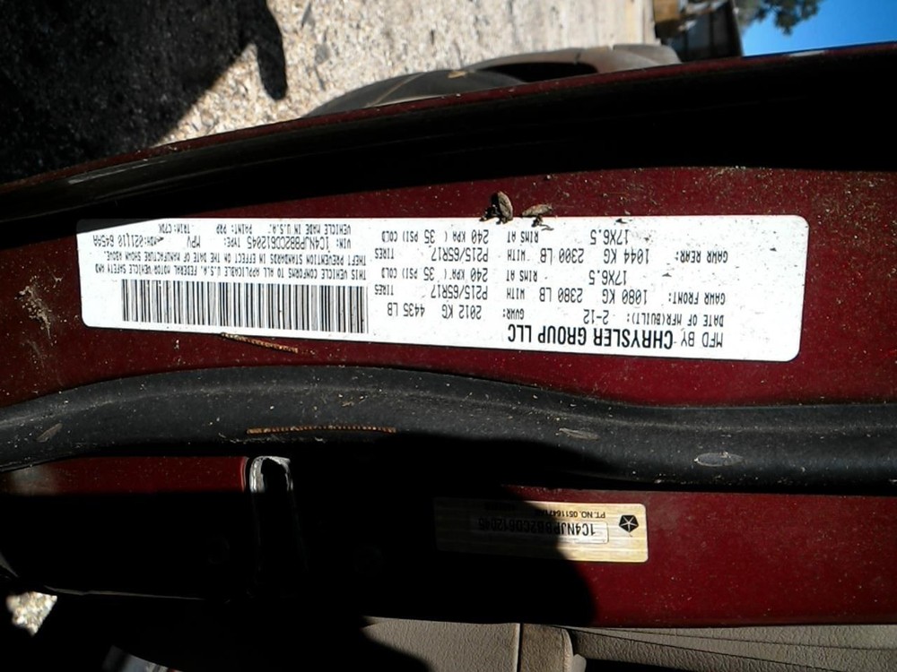 Engine ECM Electronic Control Module Fits 12 COMPASS 104967915