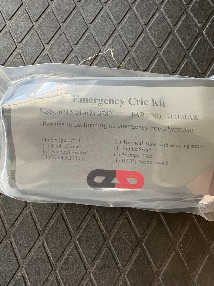 Rapid Resource - Emergency Cric Kit