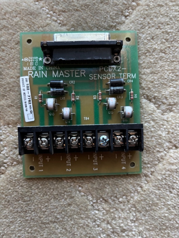 Rain Master PCDX2- Sensor Terminal Control Board 102-7762