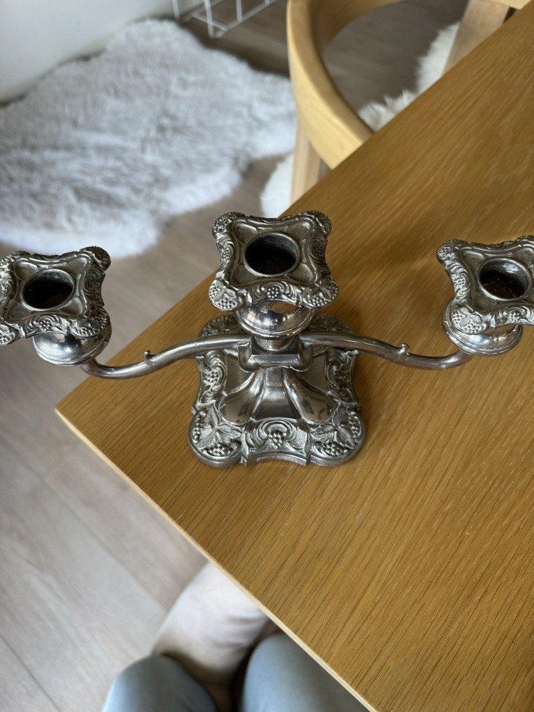 1900’s Victorian Silver Plated Candelabra