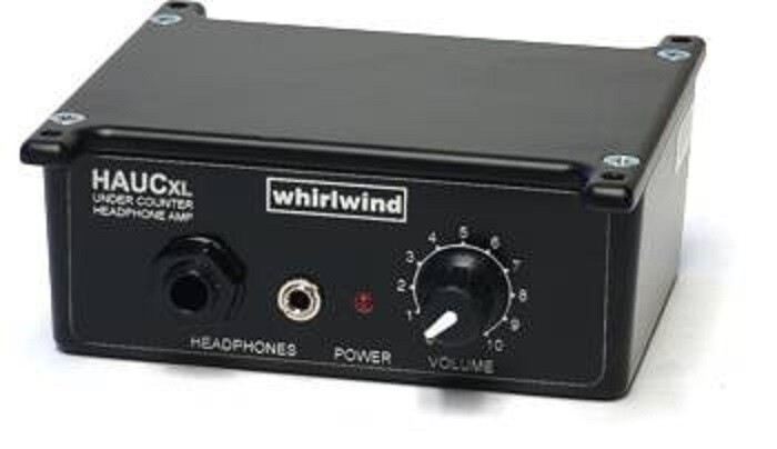Whirlwind HAUCXL Under Counter Active, Monaural, Headphone Amplifier Control Box