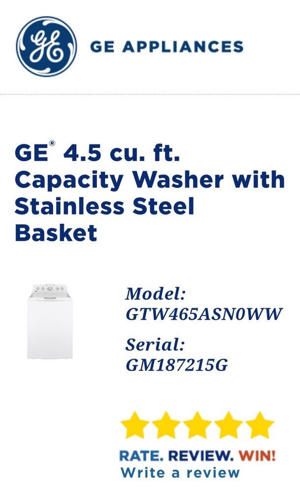 washer and dryer set " PENDING "