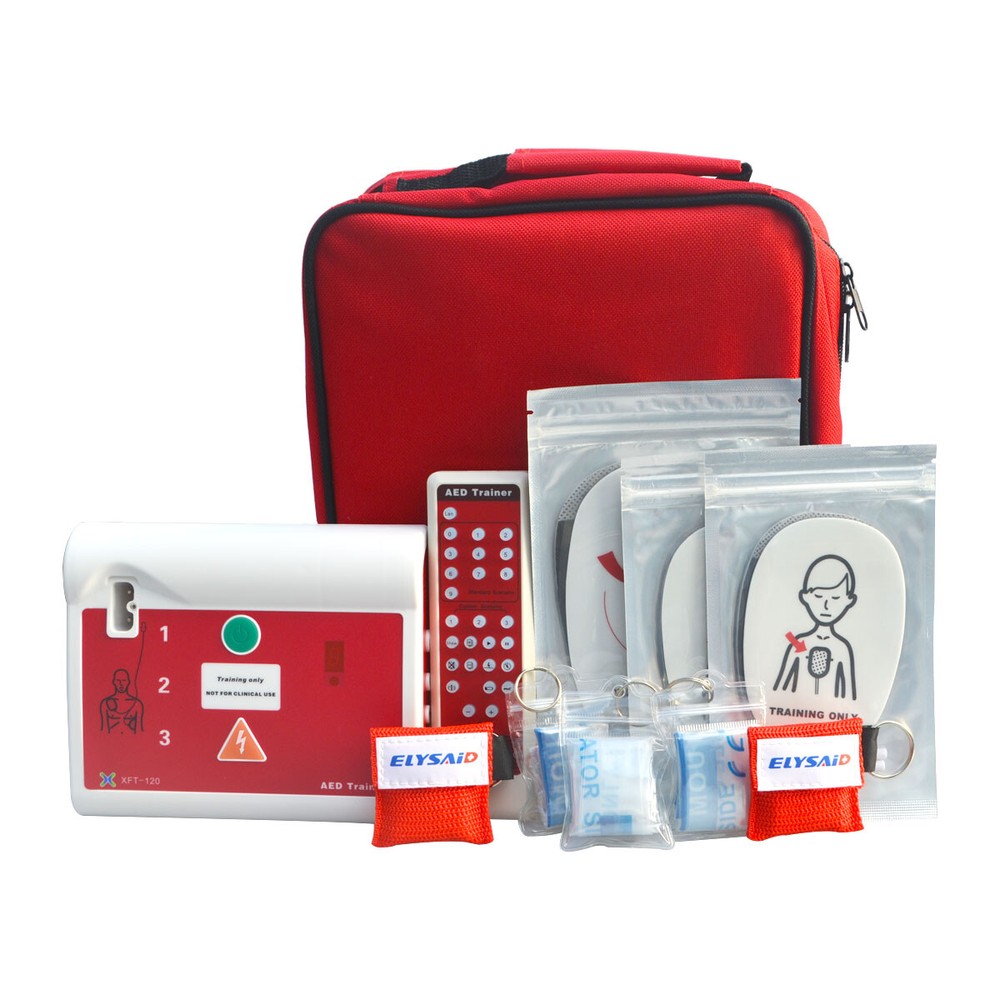 Defibrillator Simulator AED Training Machine first Aid CPR English And Spanish