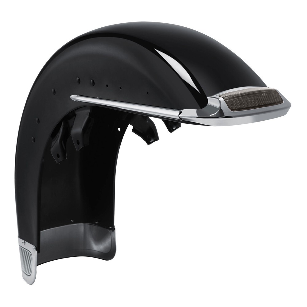 Black Front Fender Light For Harley Touring Electra Tri Glide Road King 89-2013