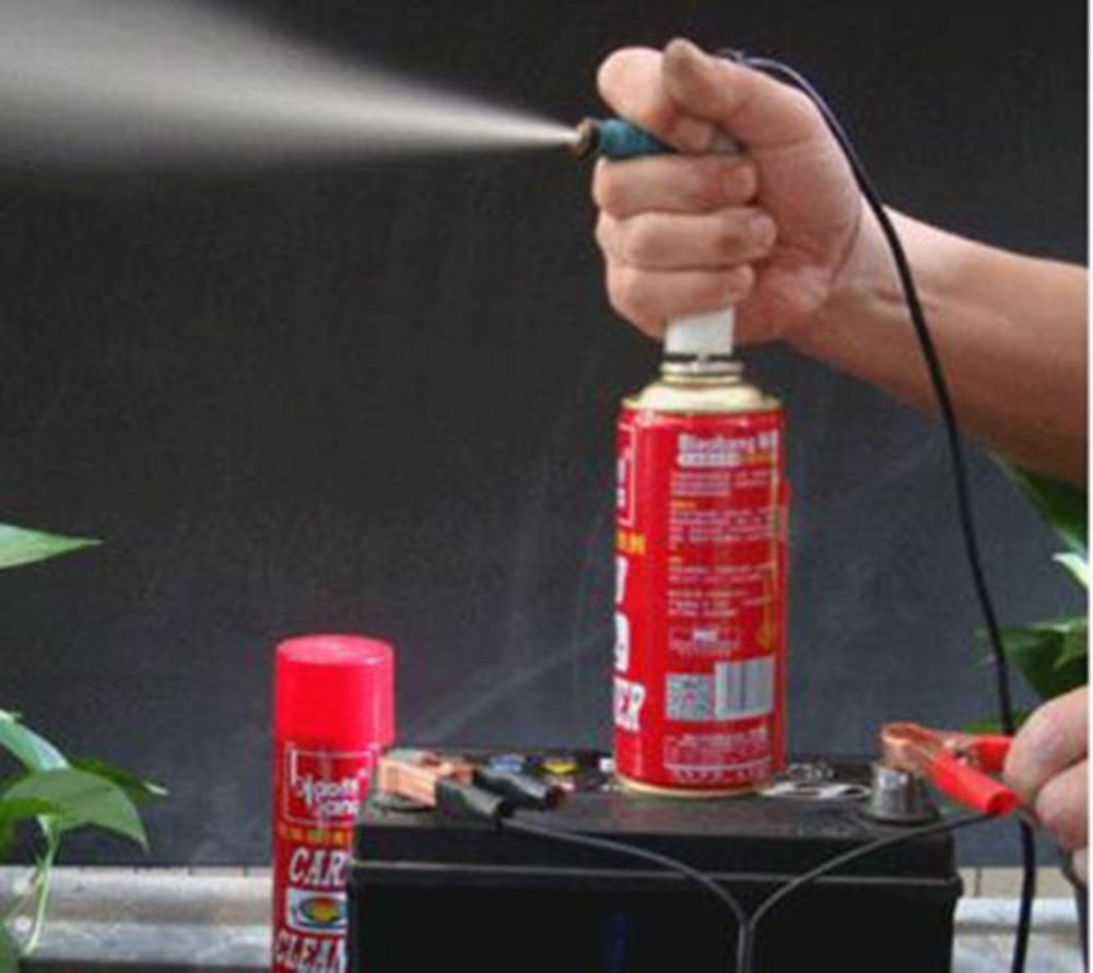 Auto Universal Car Vehicles Tool Fuel Injector Flush Cleaner Adapter DIY Kit Set