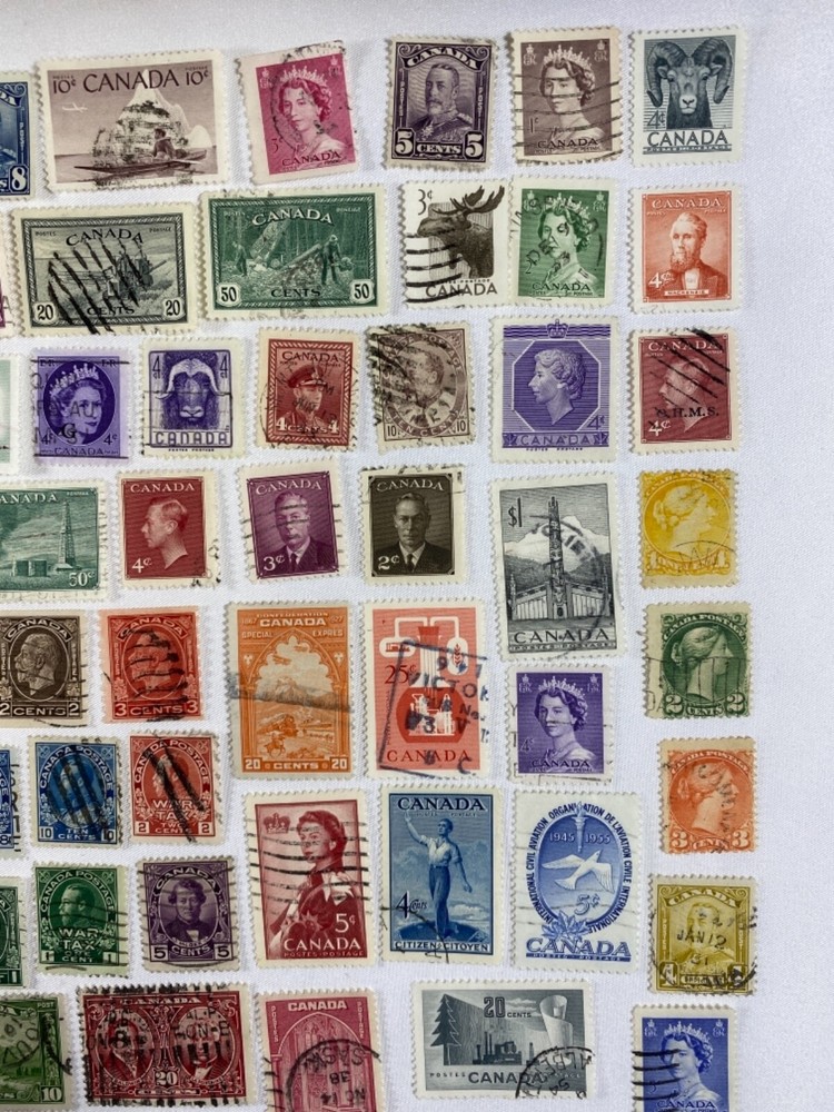 Stamp Vault POWERFUL Canada Collection - 330+ ALL DIFFERENT PRE 1960 - CV $$$