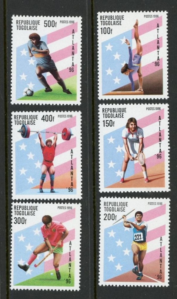 Togo #1695-1700 MNH Olympics