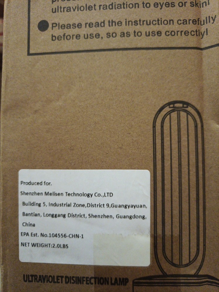 360° UV Sterilization Lamp Kill 99.99% bacteria and virus