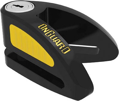 For Boxer 8052 Disc Lock Blk/Yel With Reminder And Pouch