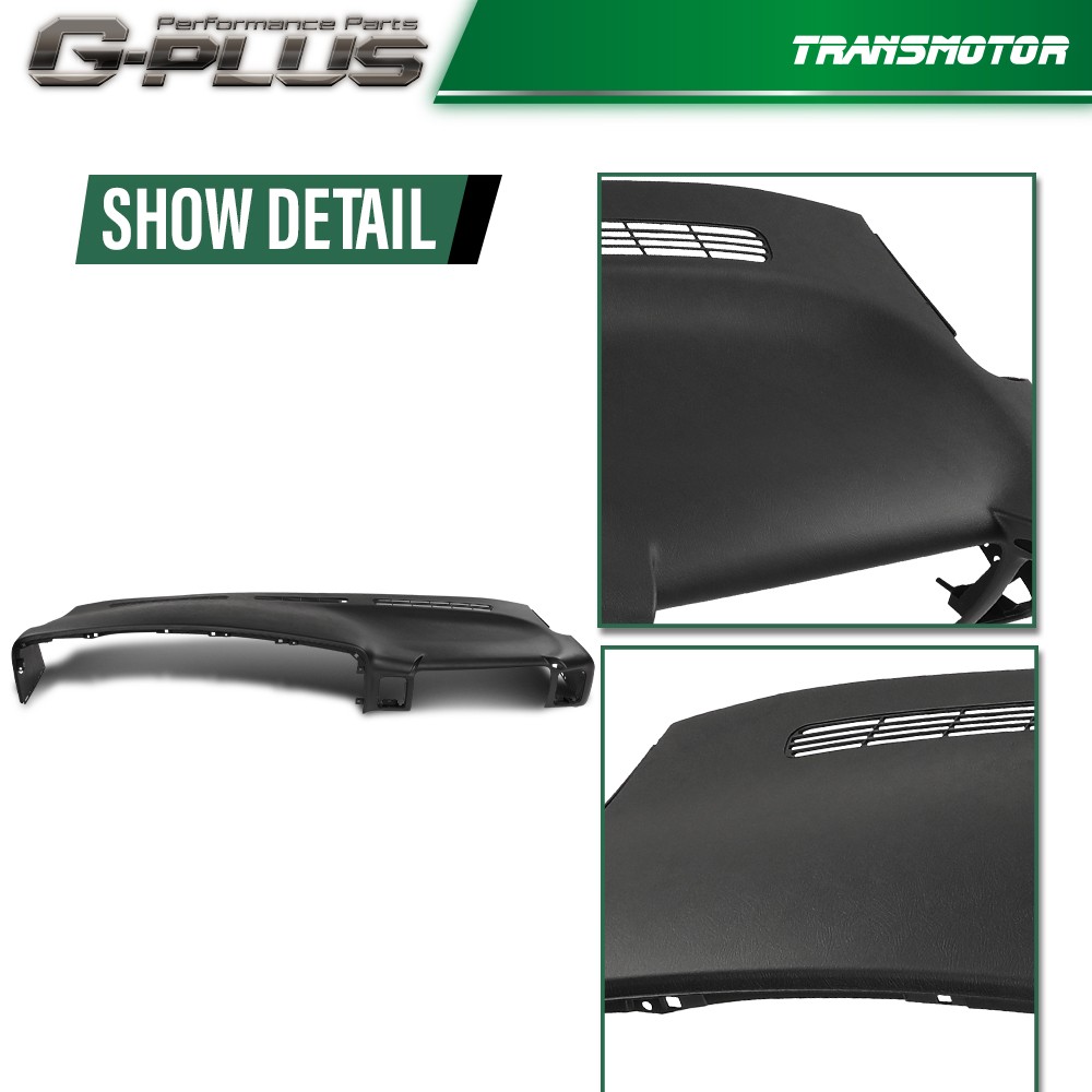 Dash Pad Dash Cap Panel Dashboard Black Fit For 1999-06 Chevy Silverado Sierra