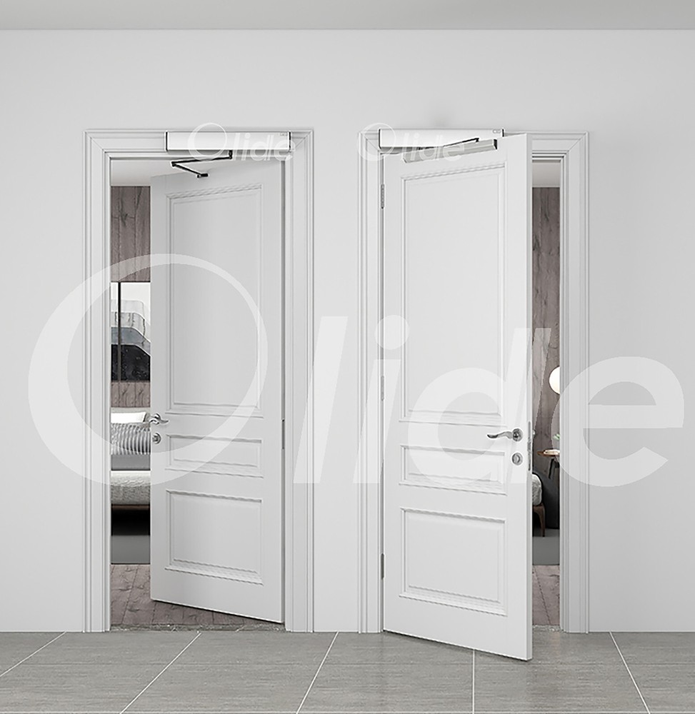 Olide Automatic Swing Door Opener with Waterproof Acrylic Hand Push Open Switch