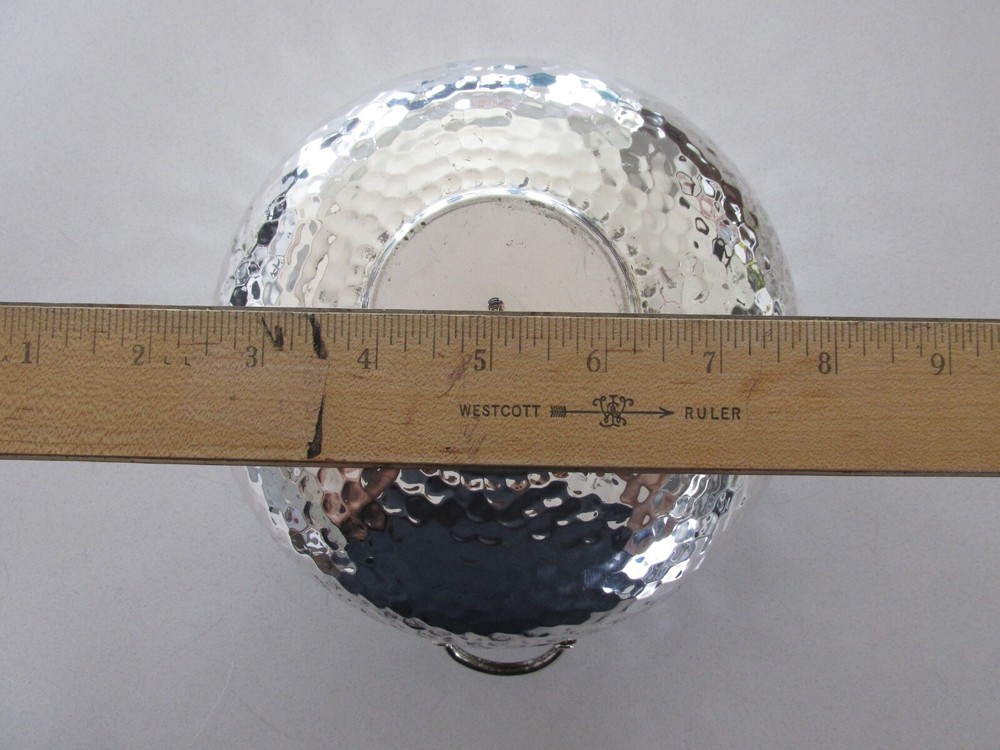 Vintage Hammered Sterling Silver Bowl.....
