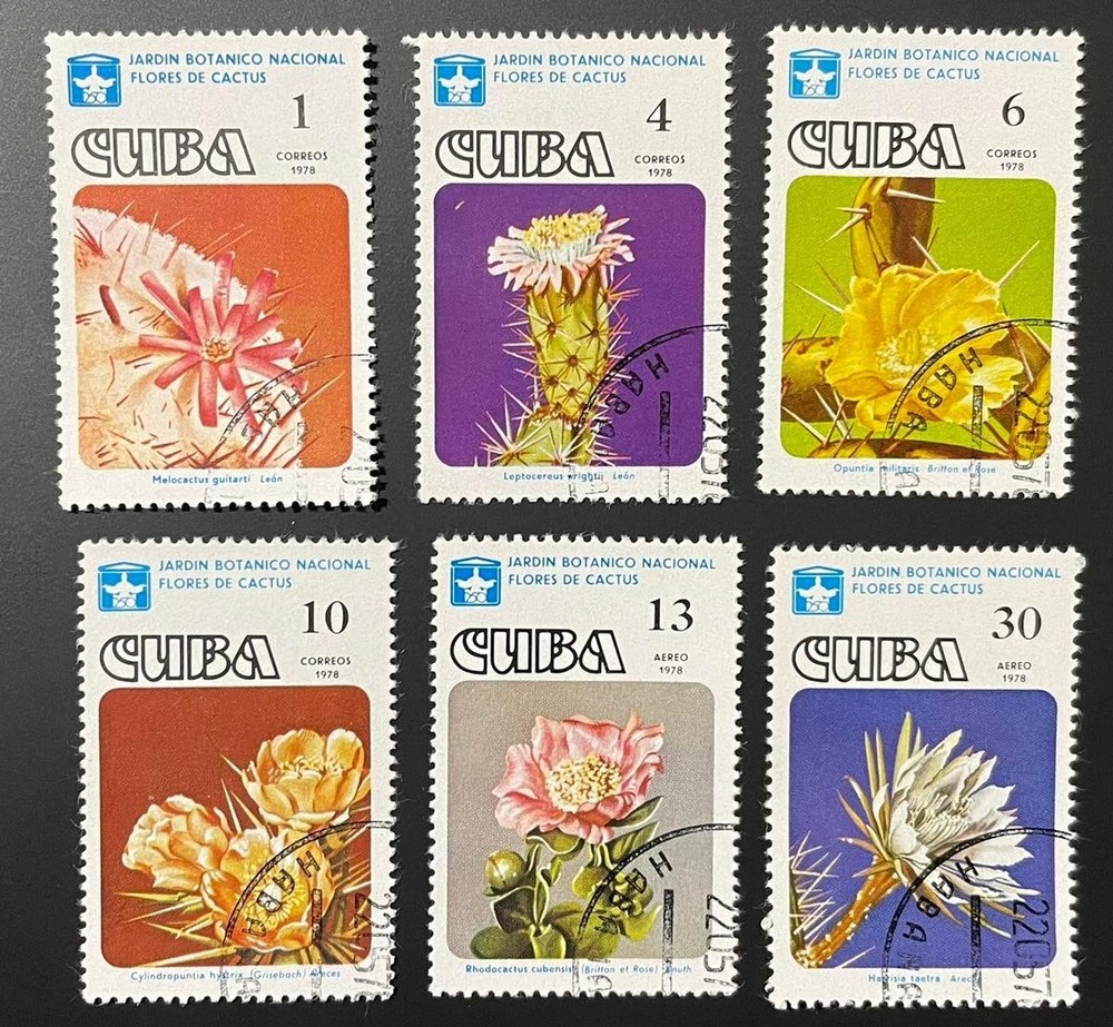 Caribbean stamps 1978  Cactus