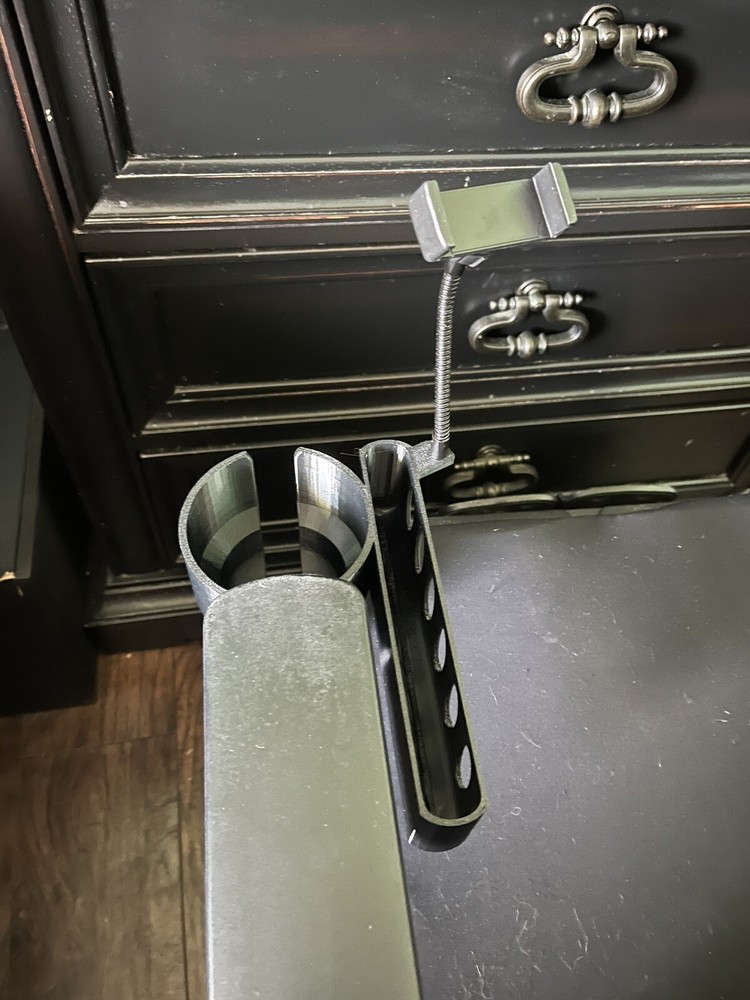 Cup Holder + Phone Holder + Basket Set Designed for Quantum Power Chairs