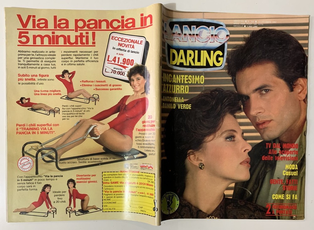 1987 DARLING LAUNCH PHOTO NOVEL N.245